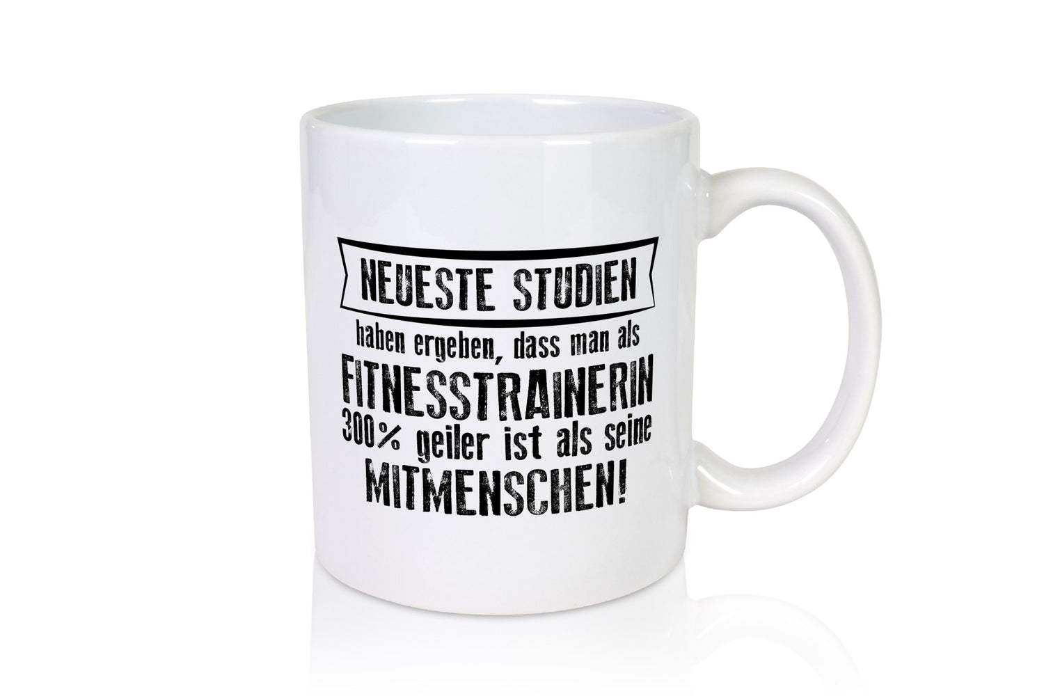Neuste Studien: Fitnesstrainerin | Trainerin Sport lustig Humor Geschenkidee