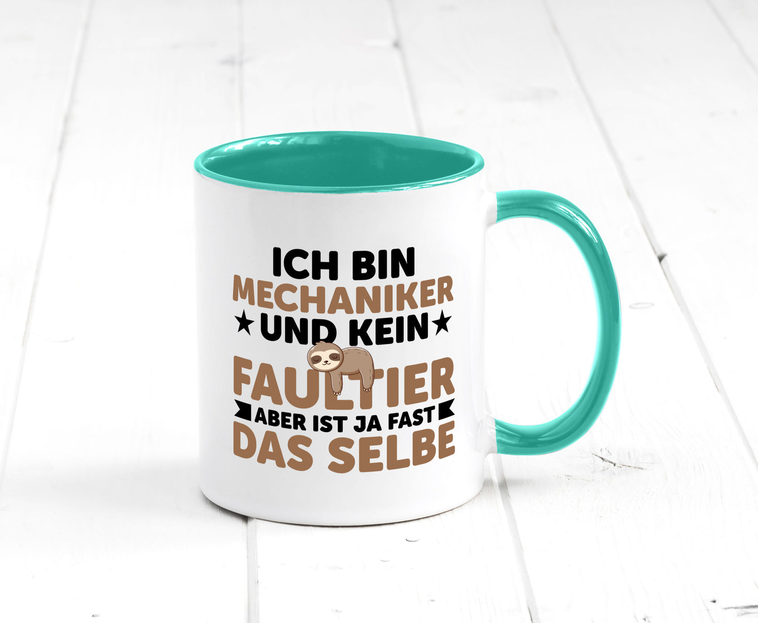 Ich bin kein Faultier: Mechaniker | KFZ Werkstatt Humor Tierliebhaber
