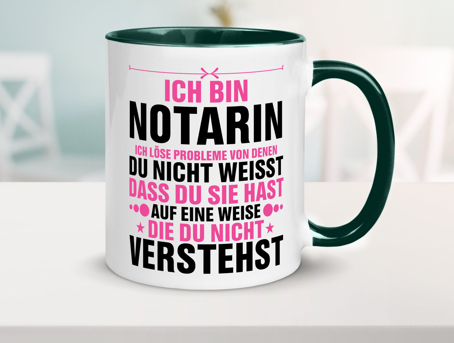 Löse Probleme: Notarin | Juristin v2 lustiger Spruch Geschenk Humor