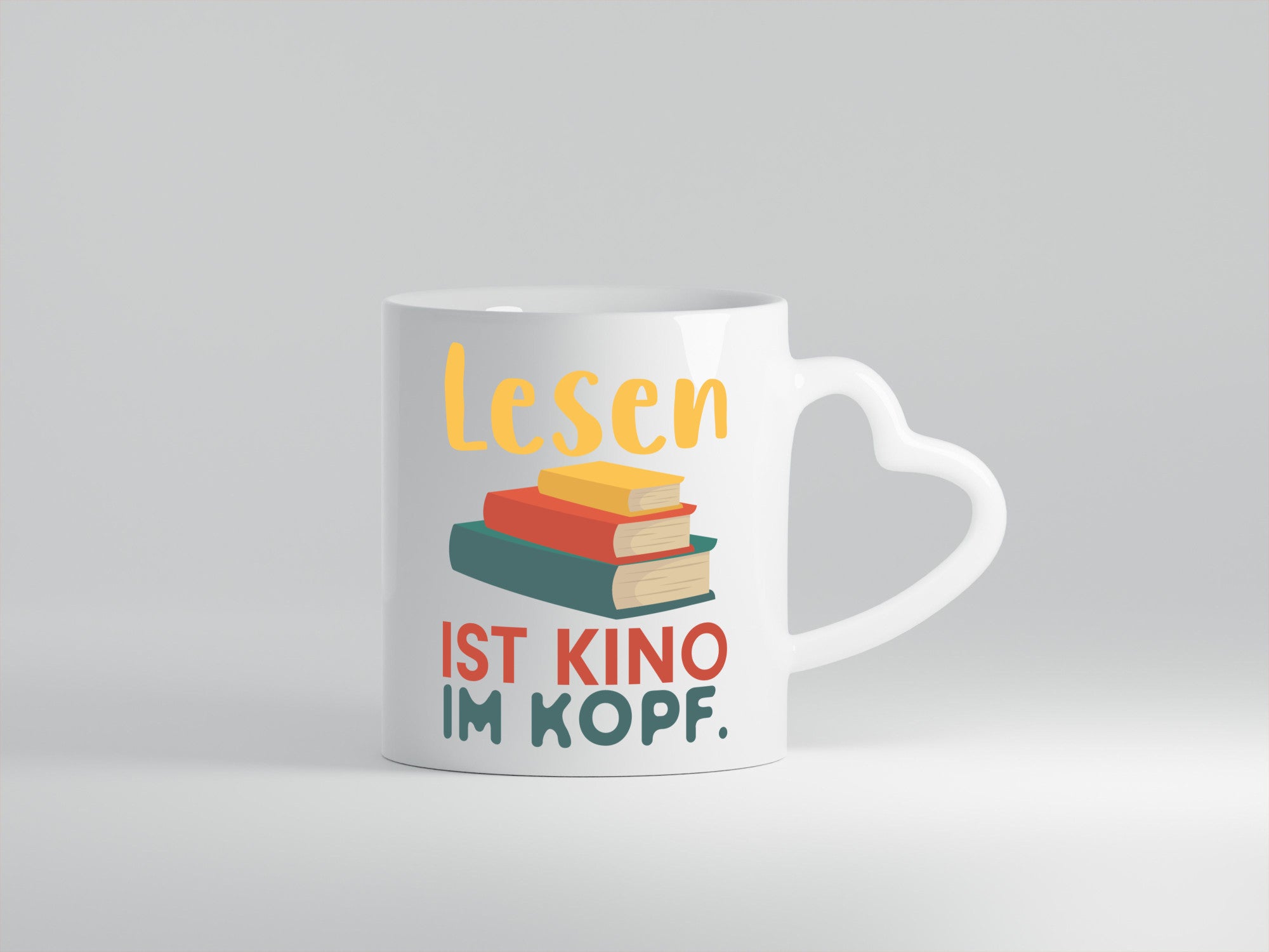 Buch Spruch | Lesen Tasse Bücherwurm Kopfkino Geschenkidee Humor