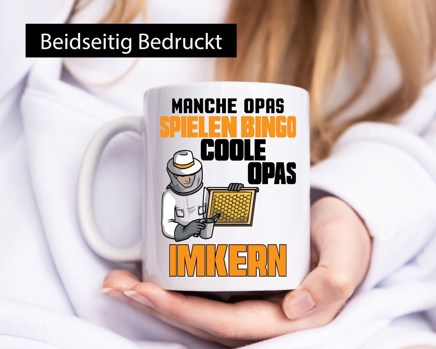 Opas spielen Bingo, coole imkern | Opa Imker | Honig lustige Familie Geschenkidee