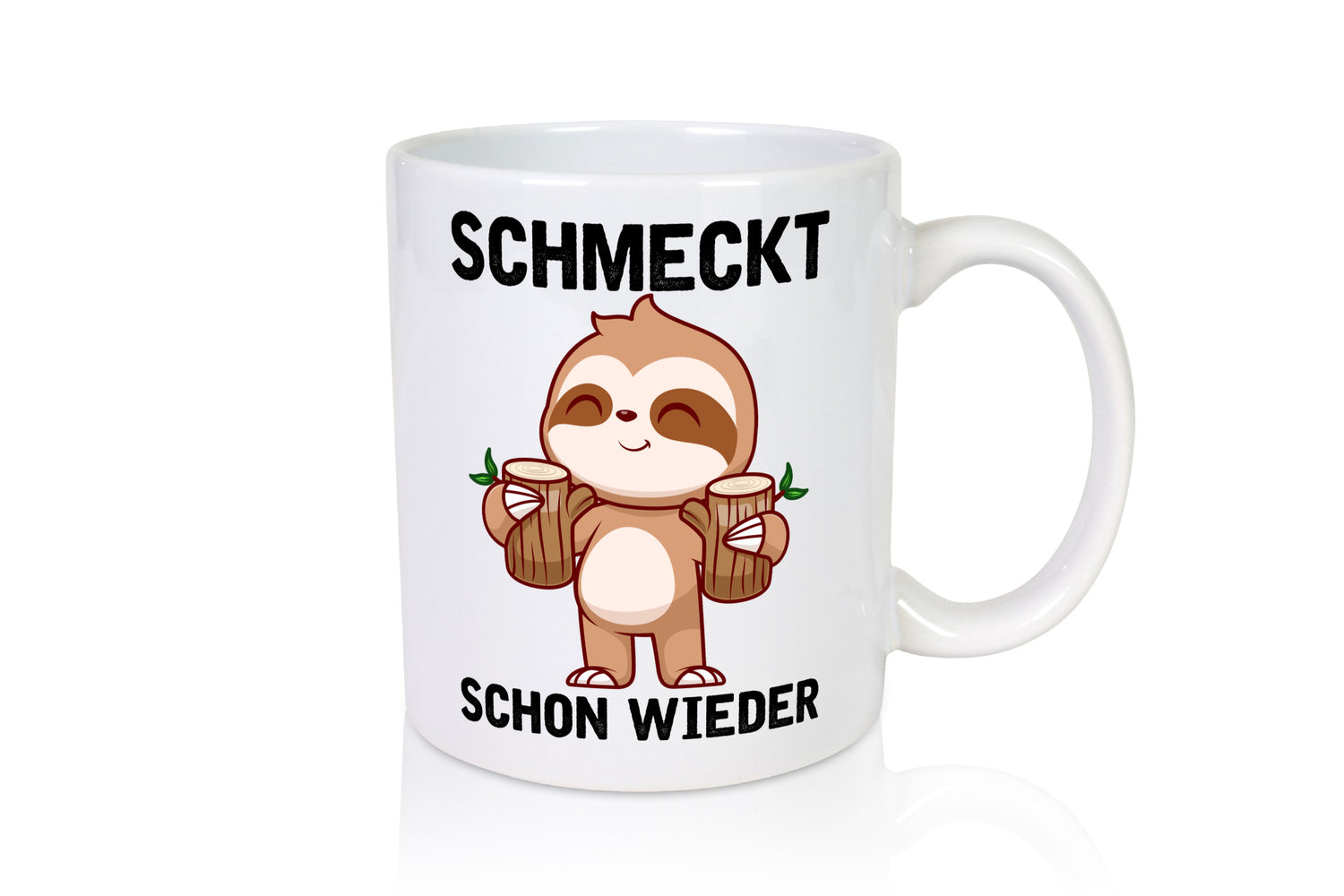 Schmeckt schon wieder | Frankfurt Hessen v2 Geschenkidee Humor Tasse