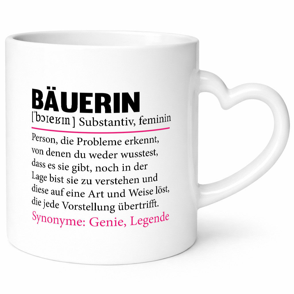 Bäuerin | Landwirtin Bauernhof Landwirtschaft Geschenkidee Humor Tasse