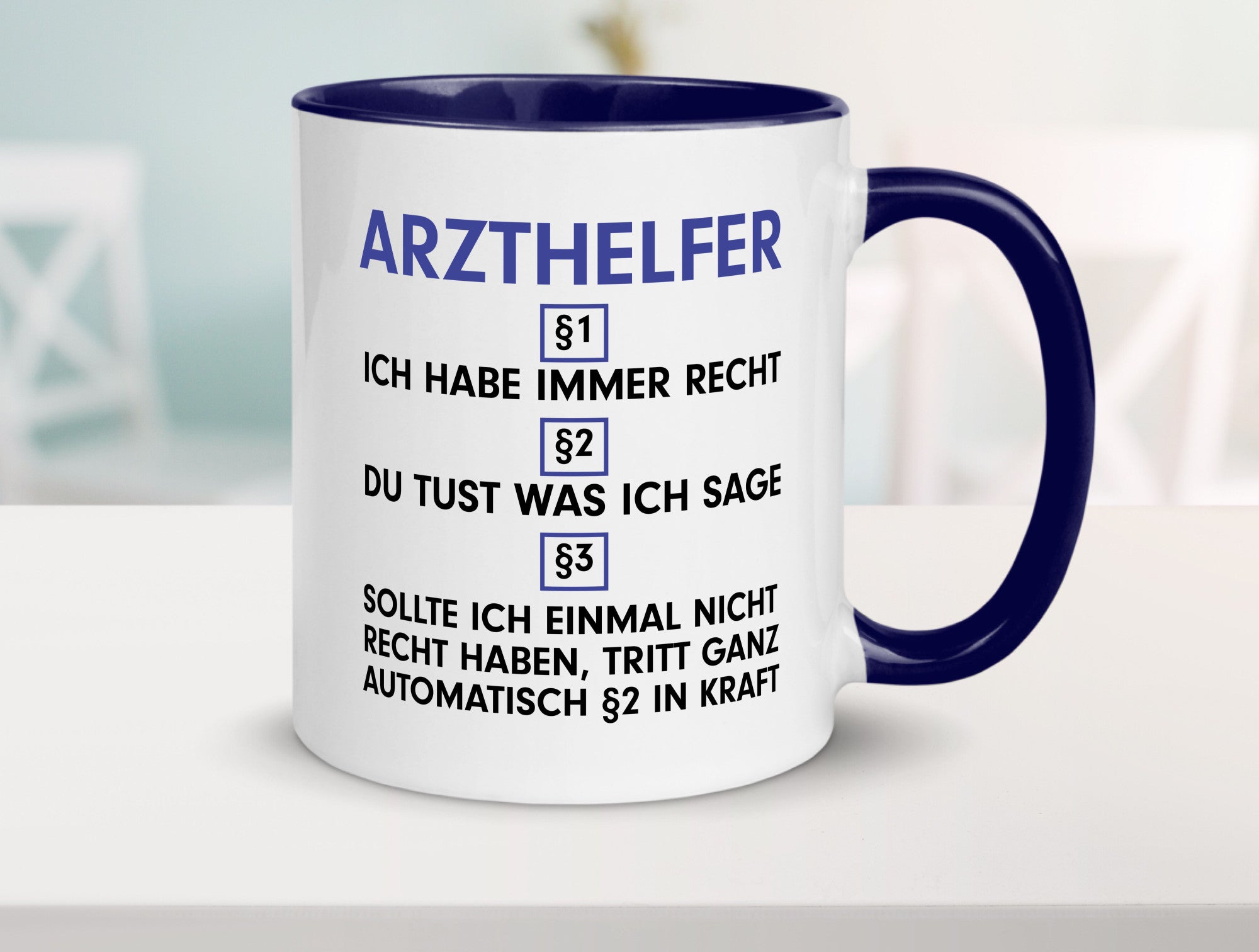 Ich habe immer Recht Arzthelfer | Fachangestellter Medizin Geschenkidee Humor