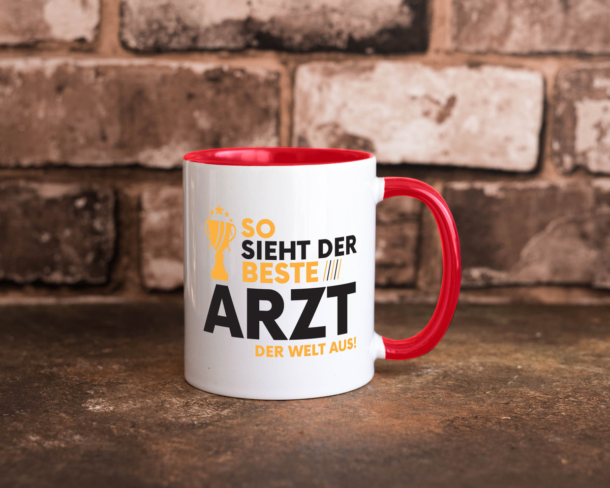 Der Weltbeste Arzt | Medizin Doktor Facharzt lustiger Spruch Geschenk Humor Tasse
