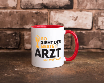 Der Weltbeste Arzt | Medizin Doktor Facharzt lustiger Spruch Geschenk Humor Tasse