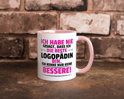 Die Beste Logopädin | Sprachtherapie Geschenk Humor Geschenkidee lustiger
