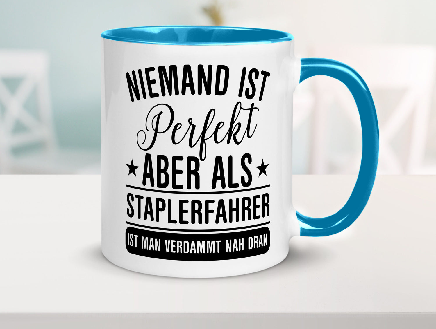 Verdammt nah dran: Staplerfahrer | Gabelstapler Fahrer lustig Humor