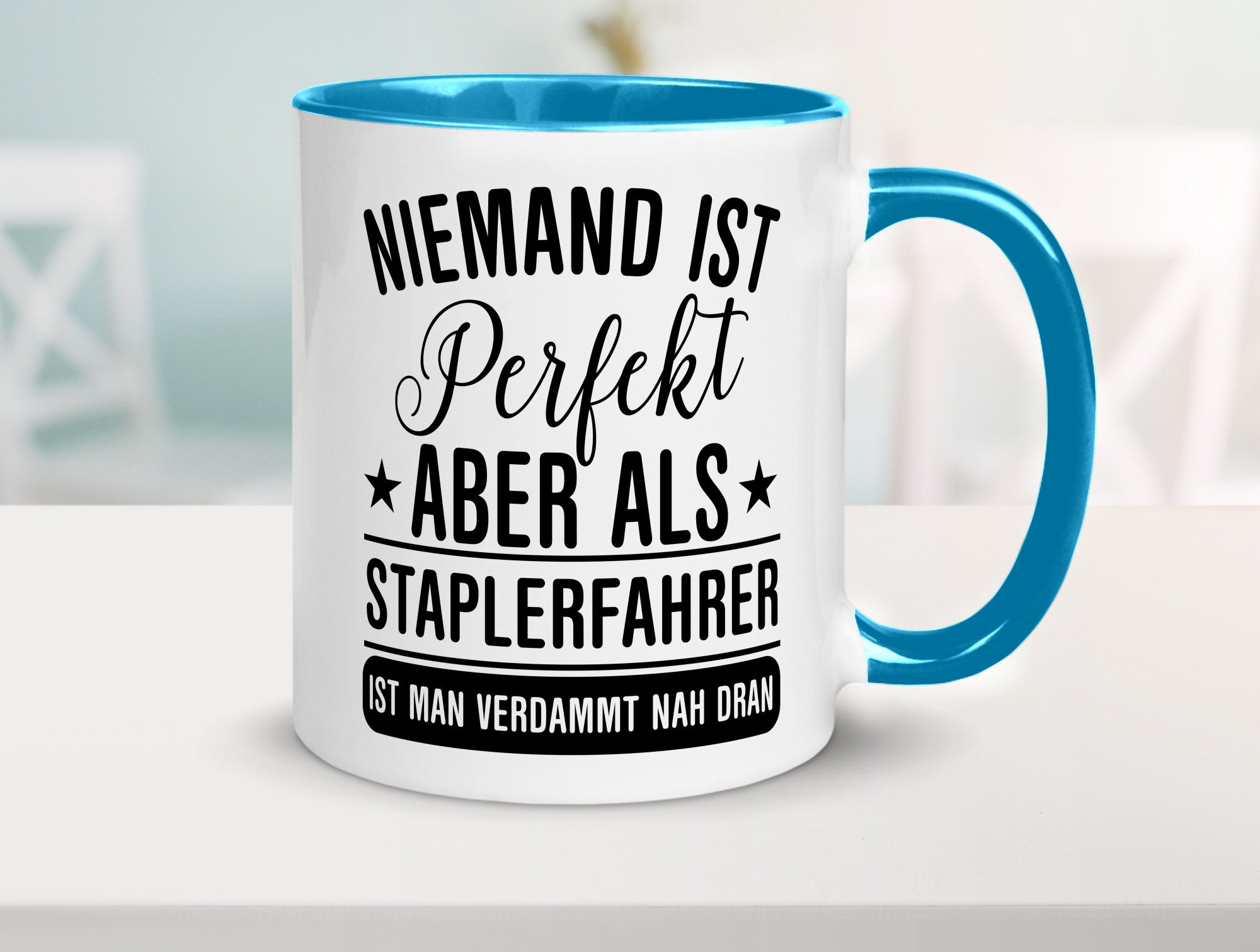 Verdammt nah dran: Staplerfahrer | Gabelstapler Fahrer lustig Humor