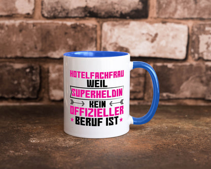 Superheldin Hotelfachfrau | Hotel lustiger Spruch Geschenk Humor Geschenkidee