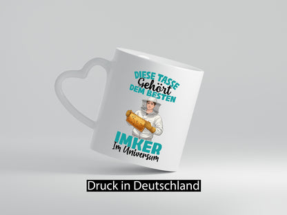 Im Universum: Imker | Imkerei lustig Humor Geschenkidee Geschenk Tasse