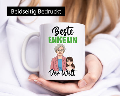 Bester Enkelin | Opa Oma Großmutter Großvater lustiger Spruch Geschenk Familie