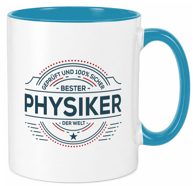 Geprüft und sicher: Physiker | Physik lustiger Spruch Geschenk Humor