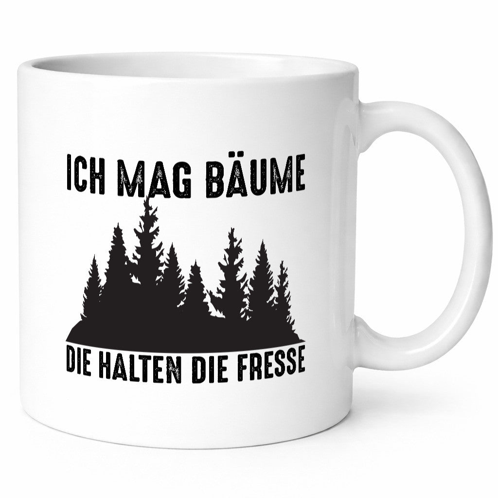 Ich mag Bäume | Wald Die halten Fresse Geschenk Humor Geschenkidee lustiger