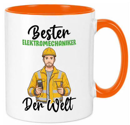 Bester Elektromechaniker | Mechaniker Geschenkidee Humor Tasse