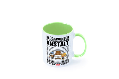 Glückwunsch zur Flucht | Arbeitskollegen Berufswechel Humor Arbeit Kollegen