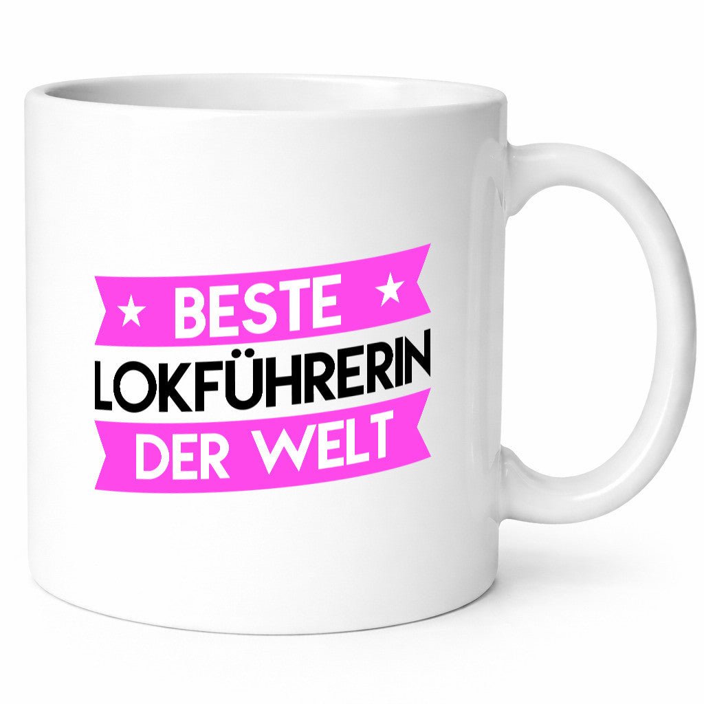 Beste Lokführerin | Zug Beruf Geschenkidee Arbeit Kollegen Büro Humor Tasse