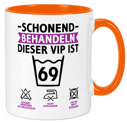 69 Geburtstag | schonend behandeln Jahre v2 Geschenk Geschenkidee lustiger