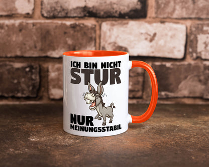 Sturer Esel | Sturkopf Tasse Dickkopf Spruch Humor lustiger Geschenk