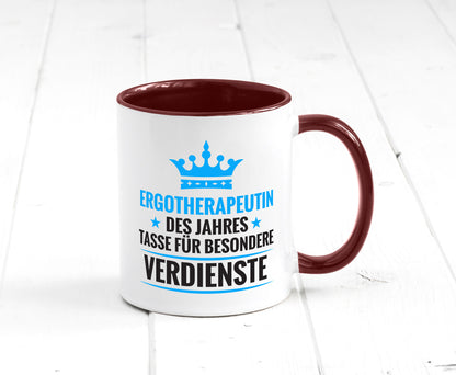 Besonderer Verdienst: Ergotherapeutin | Ergotherapie lustig Humor Geschenkidee