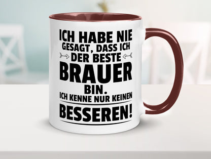 Der Beste Brauer | Bier Brauerei Humor Geschenkidee Tasse