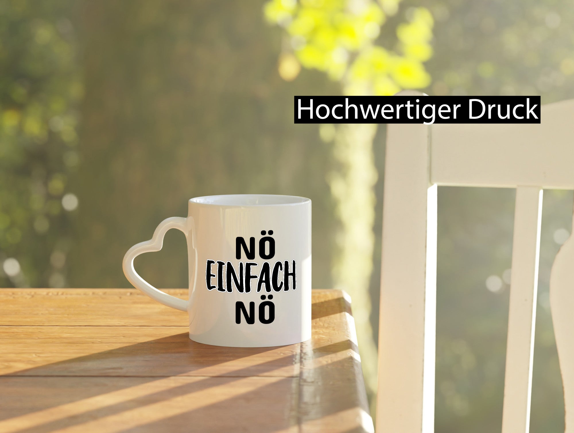 Nö einfach lustiger Spruch Geschenk Humor Geschenkidee Tasse