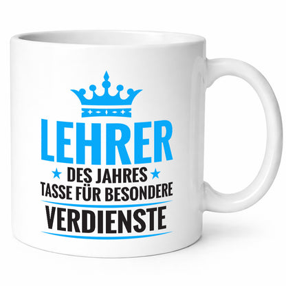 Besonderer Verdienst: Lehrer | Schule Beruf Schüler lustig Arbeit Kollegen Büro