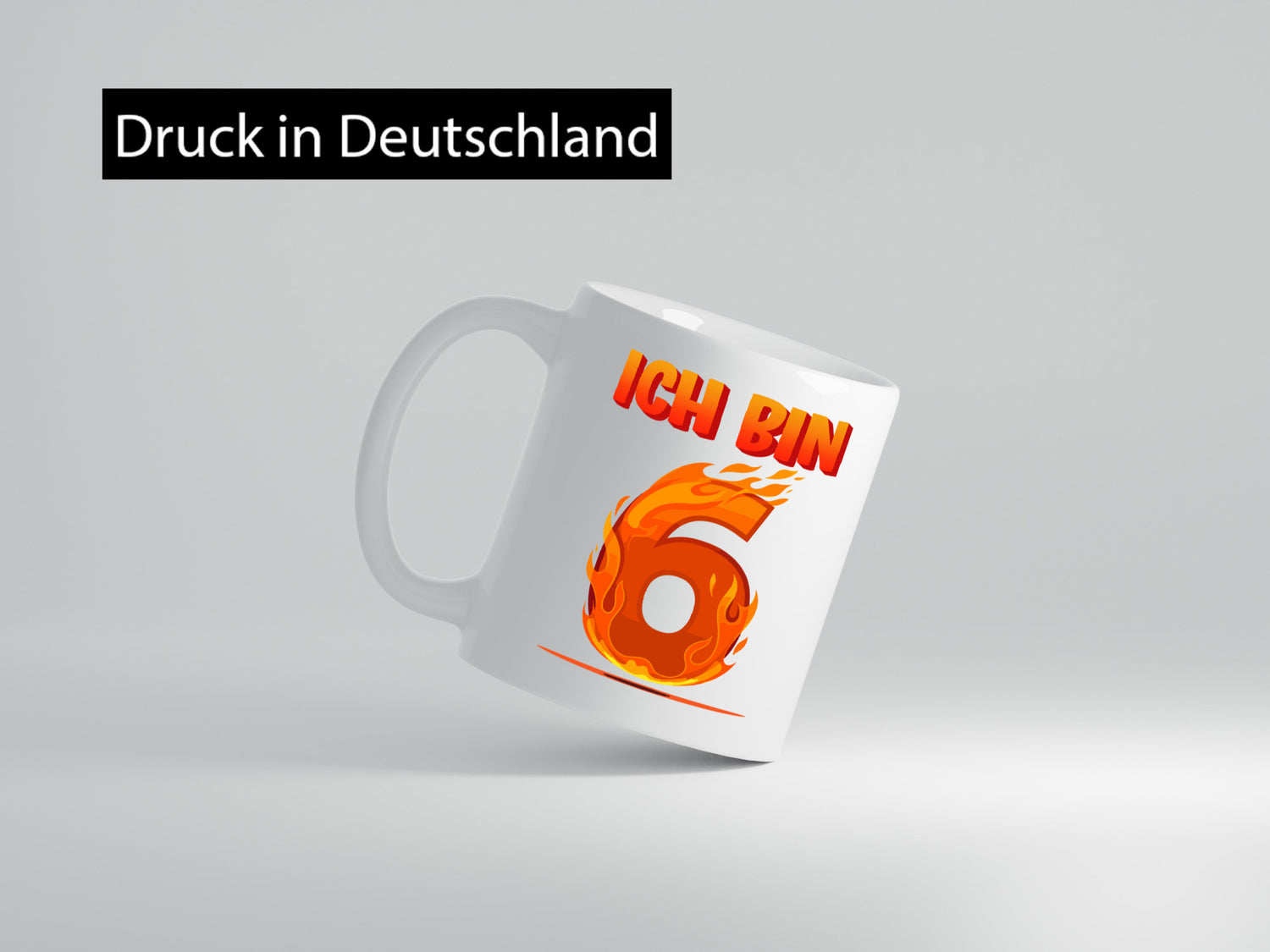 6. Geburtstag | 6 Jahre Drache lustig Geschenkidee Geschenk Tasse