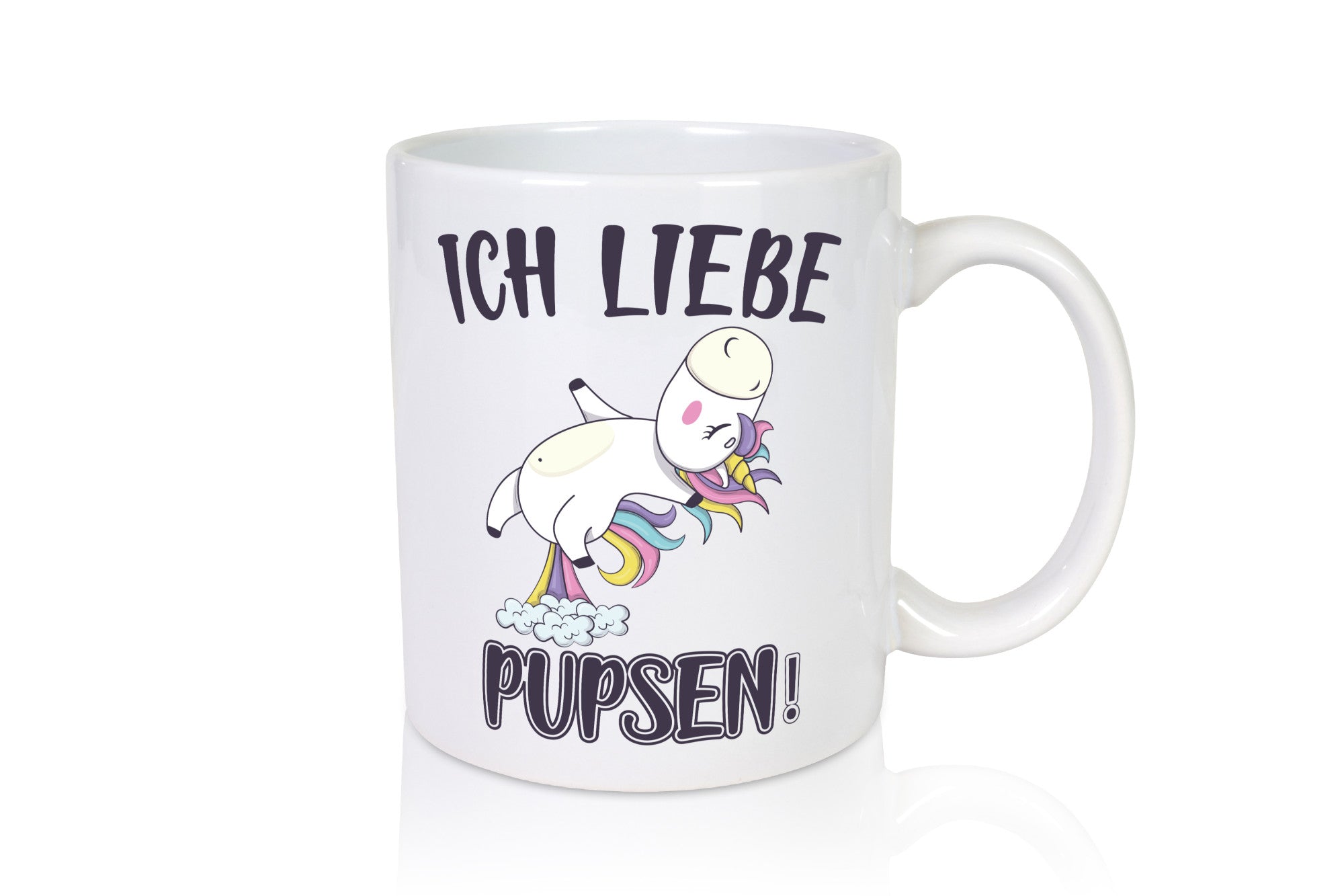 Ich liebe Pupsen v2 Geschenkidee Humor Tasse