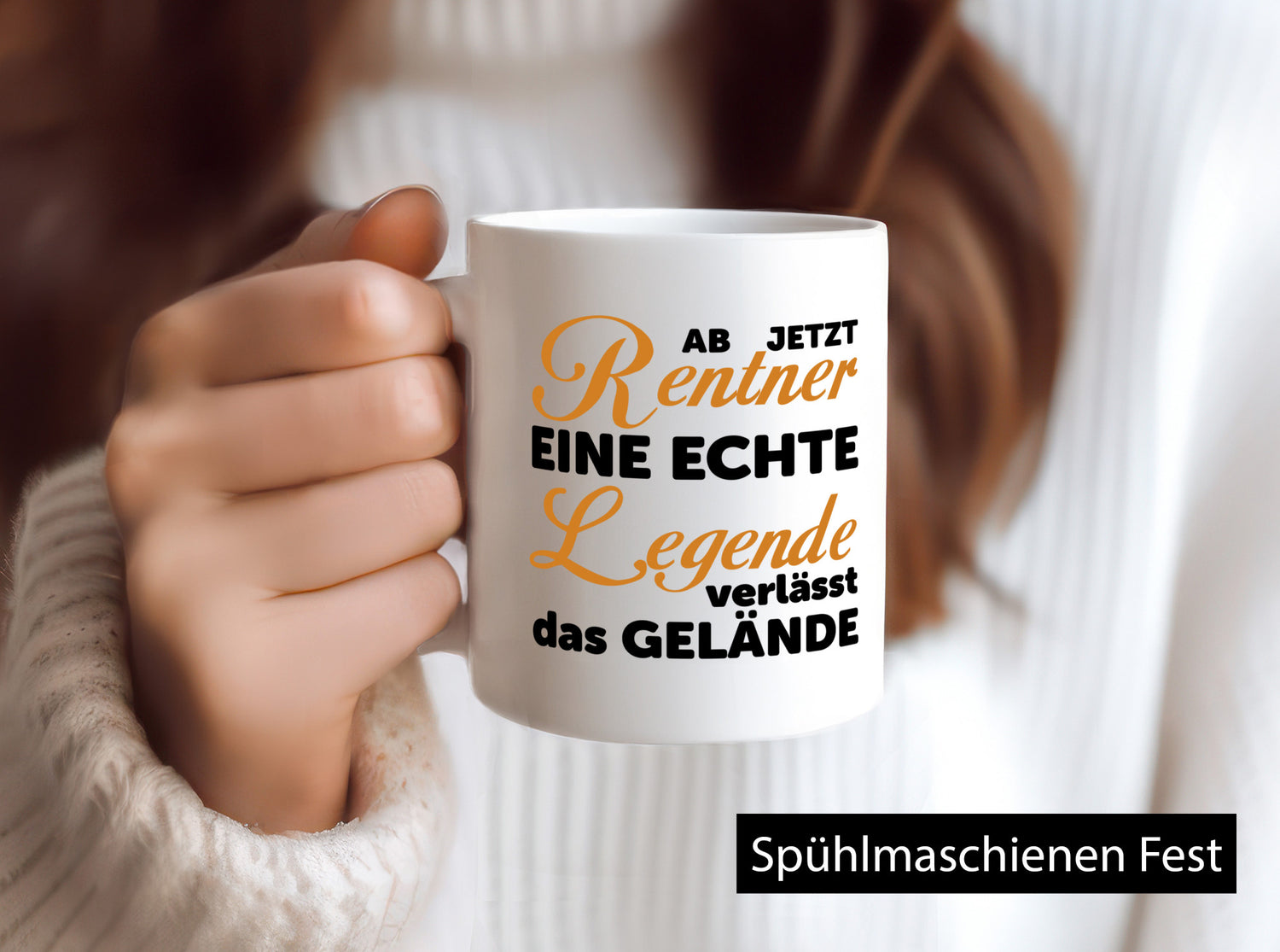 Ab jetzt Rentner | Spruch Tasse Ruhestand Rente Geschenk Jubiläum lustiger