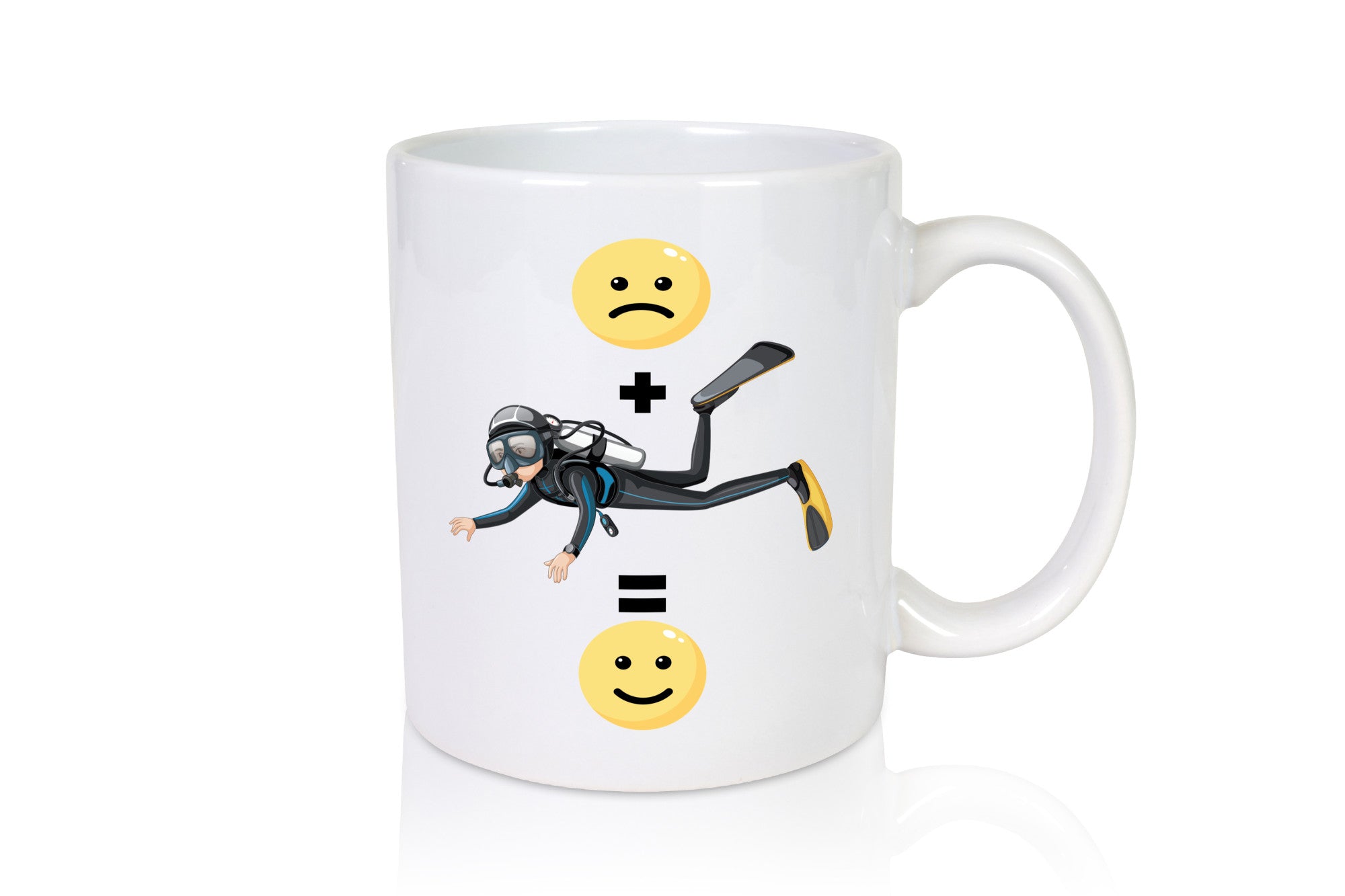Taucher | Trauriger Tauchen ist mein Hobby Geschenkidee Humor Tasse