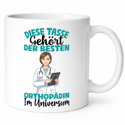 Im Universum: Orthopädin |Orthopädie lustiger Spruch Geschenk Humor