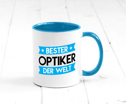 Bester Optiker | Augenoptiker Geschenkidee Humor Tasse