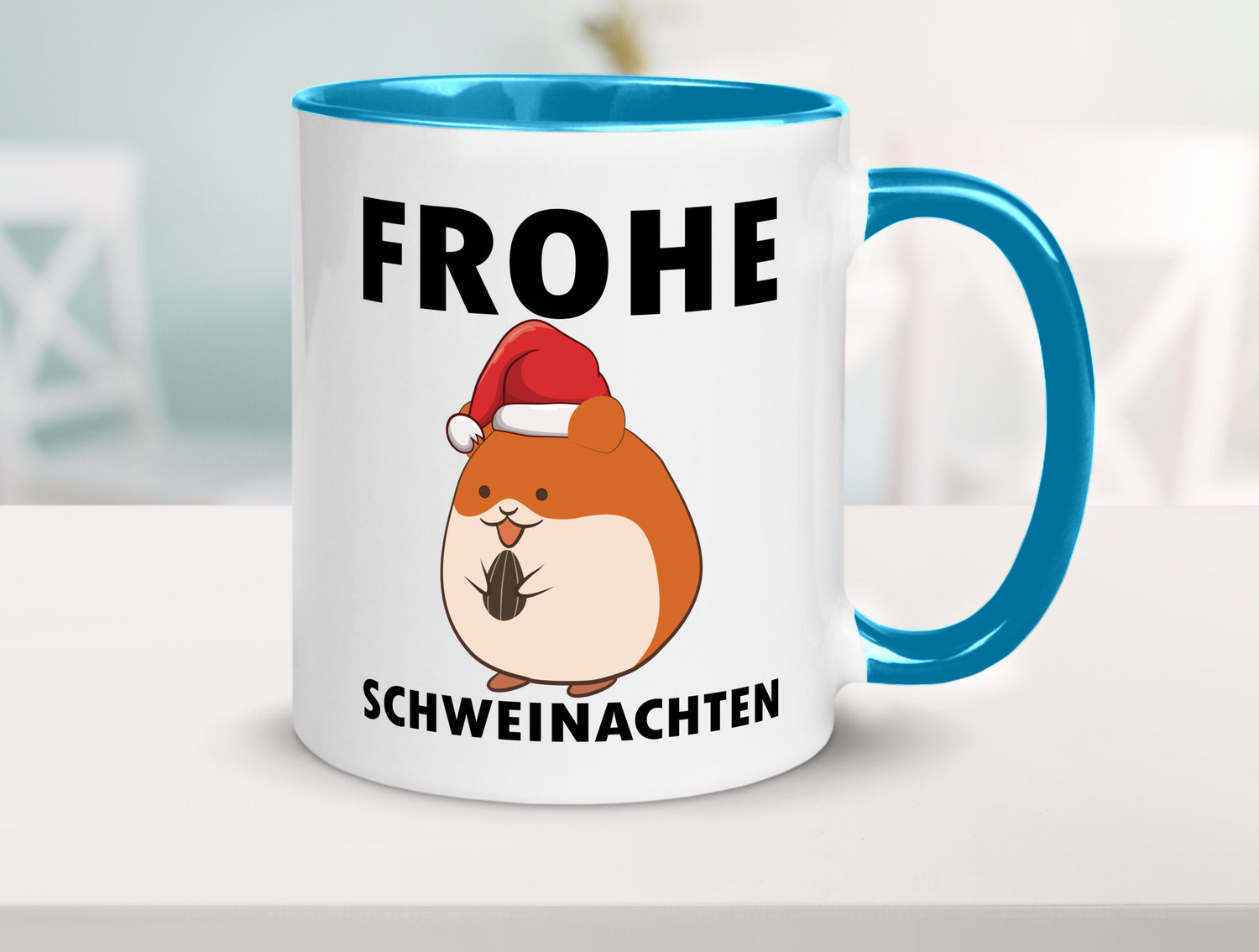 Frohe Schweinachten | Meerschweinchen Weihnachten lustiger Spruch Geschenk