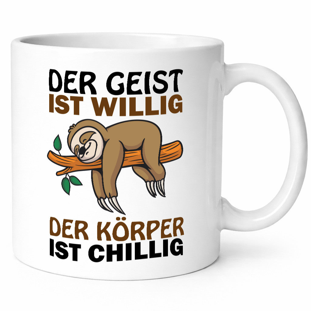 Relaxed Body Gift Humor Gift Idea Funny Quote Mug