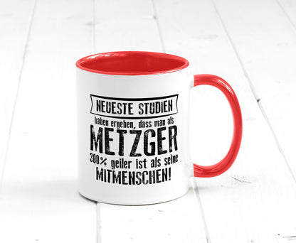 Neuste Studien: Metzger | Fleischer Metzgerei lustig Humor Geschenkidee