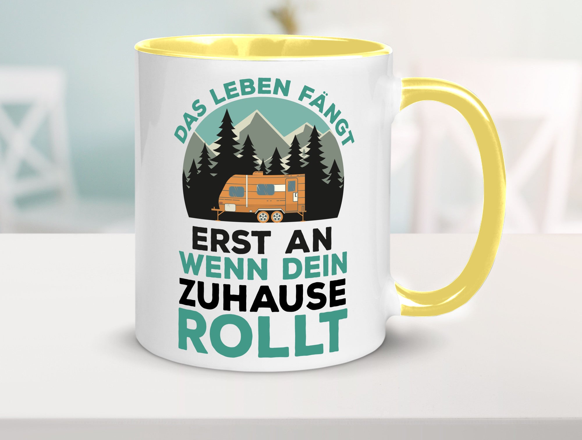 Wohnmobil | Camper Zelten Campingwagen Camperin lustig Humor Geschenkidee
