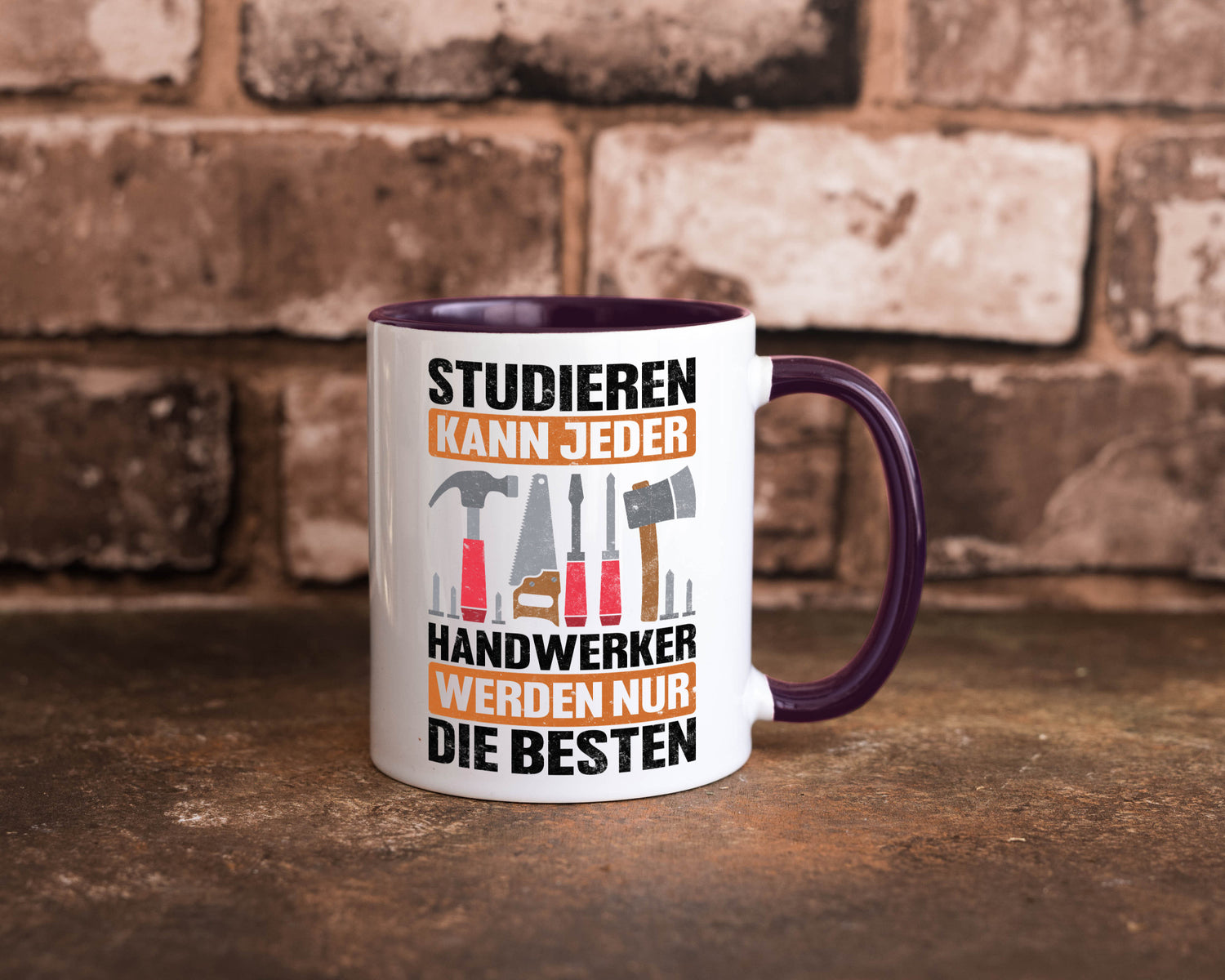 Studieren kann jeder handwerker nur die Besten | Werkzeug v2 Geschenk Humor