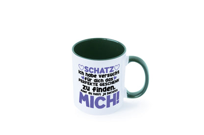 Schatz | Liebe Valentinstag Freund Freundin Herz Geschenkidee Humor Tasse