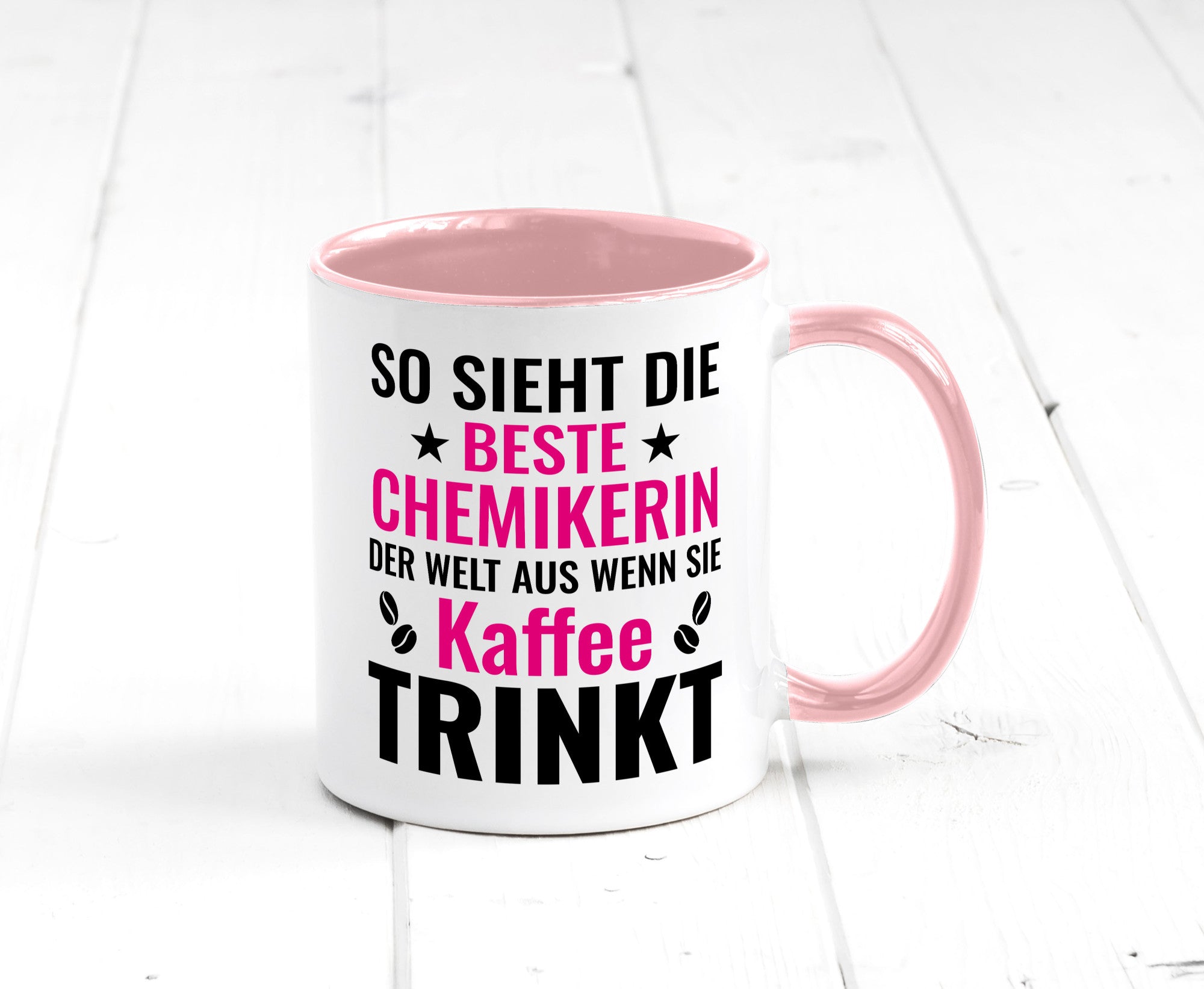 Kaffee trinkt: Chemikerin | Chemie Labor Geschenkidee Humor Tasse