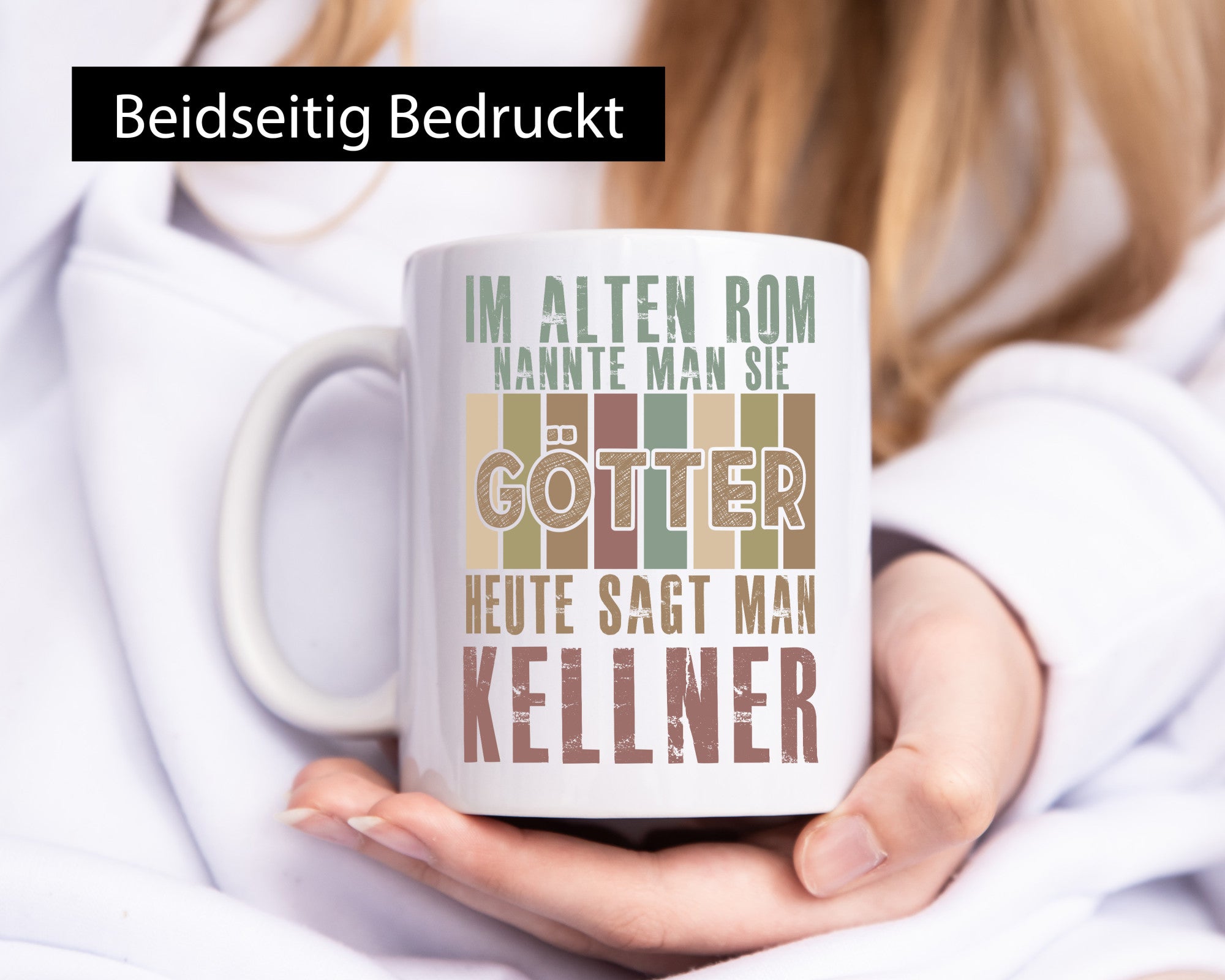 Heute sagt man: Kellner | kellnern Bedienung lustig Humor Geschenkidee Geschenk