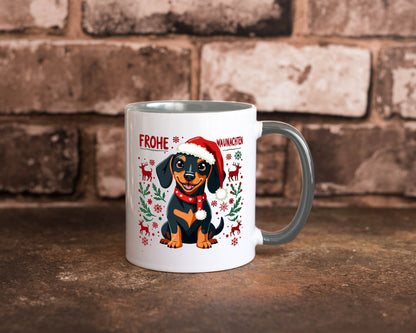 Frohe Waunachten | Ugly Christmas Weihnachtshund v2 Humor Tierliebhaber