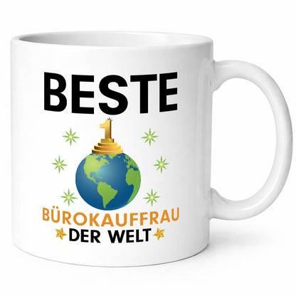 Welt Beste Bürokauffrau | Kauffrau Geschenk Arbeit Kollegen Büro lustiger