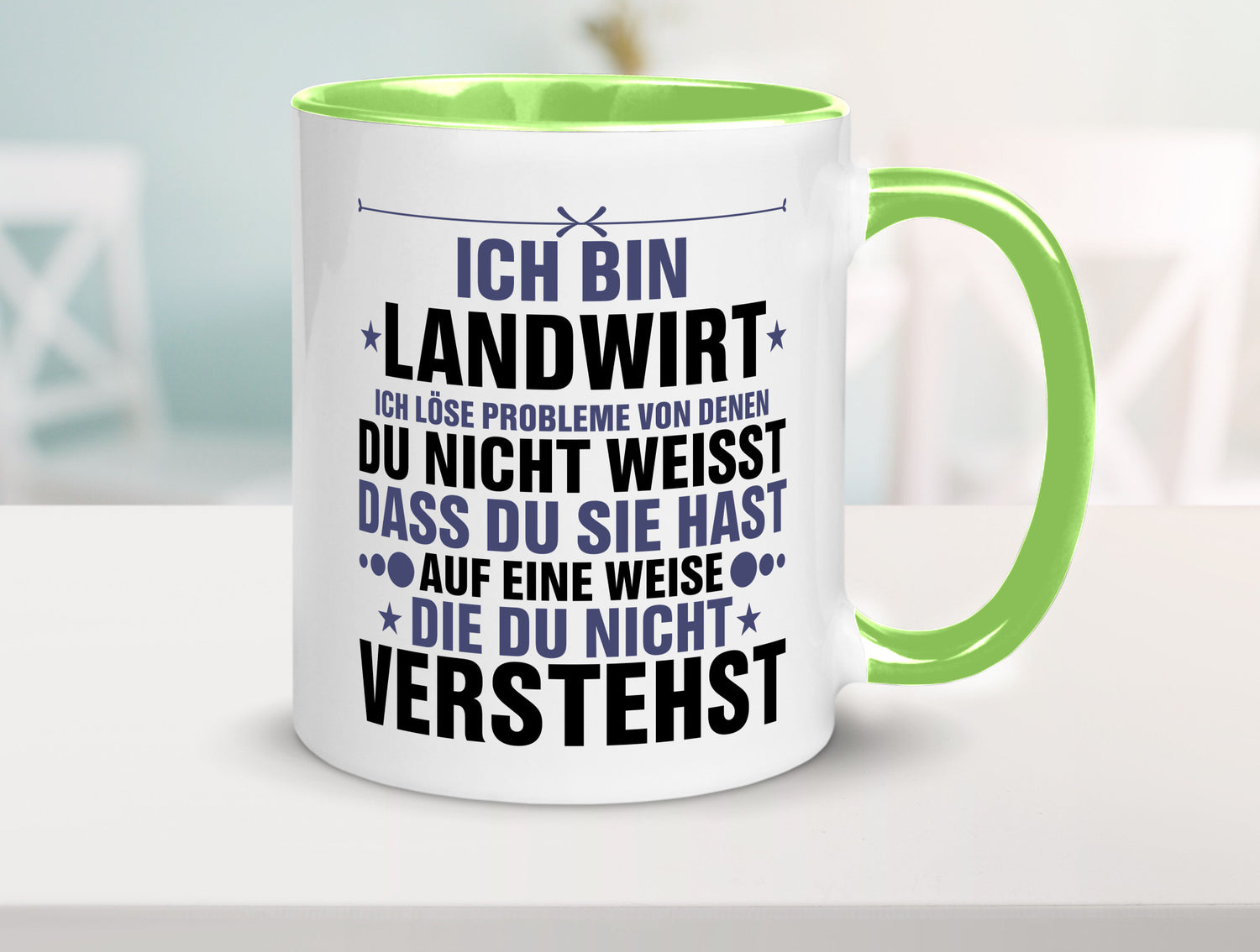 Löse Probleme: Landwirt | Bauer Landwirtschaft v2 Geschenk Humor Geschenkidee
