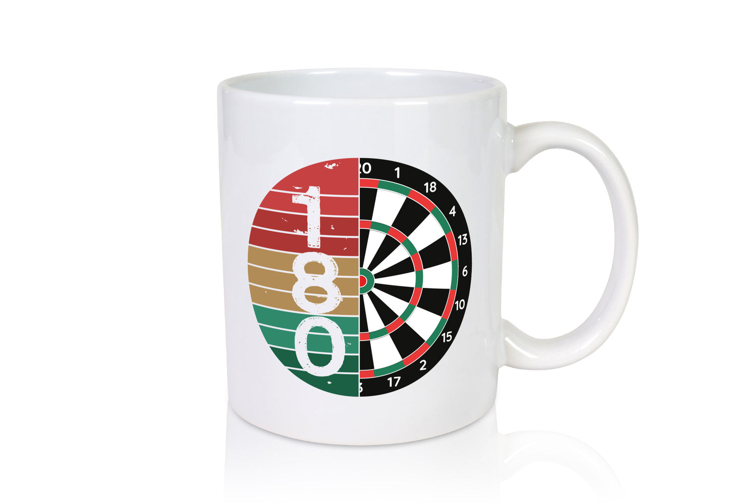 Dartsboard | Retro Dartspieler Kollege Freunde Geschenkidee Arbeit Kollegen
