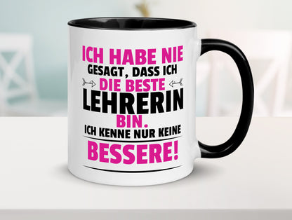 Die Beste Lehrerin | Schule Beruf Schüler Geschenk Arbeit Kollegen Büro
