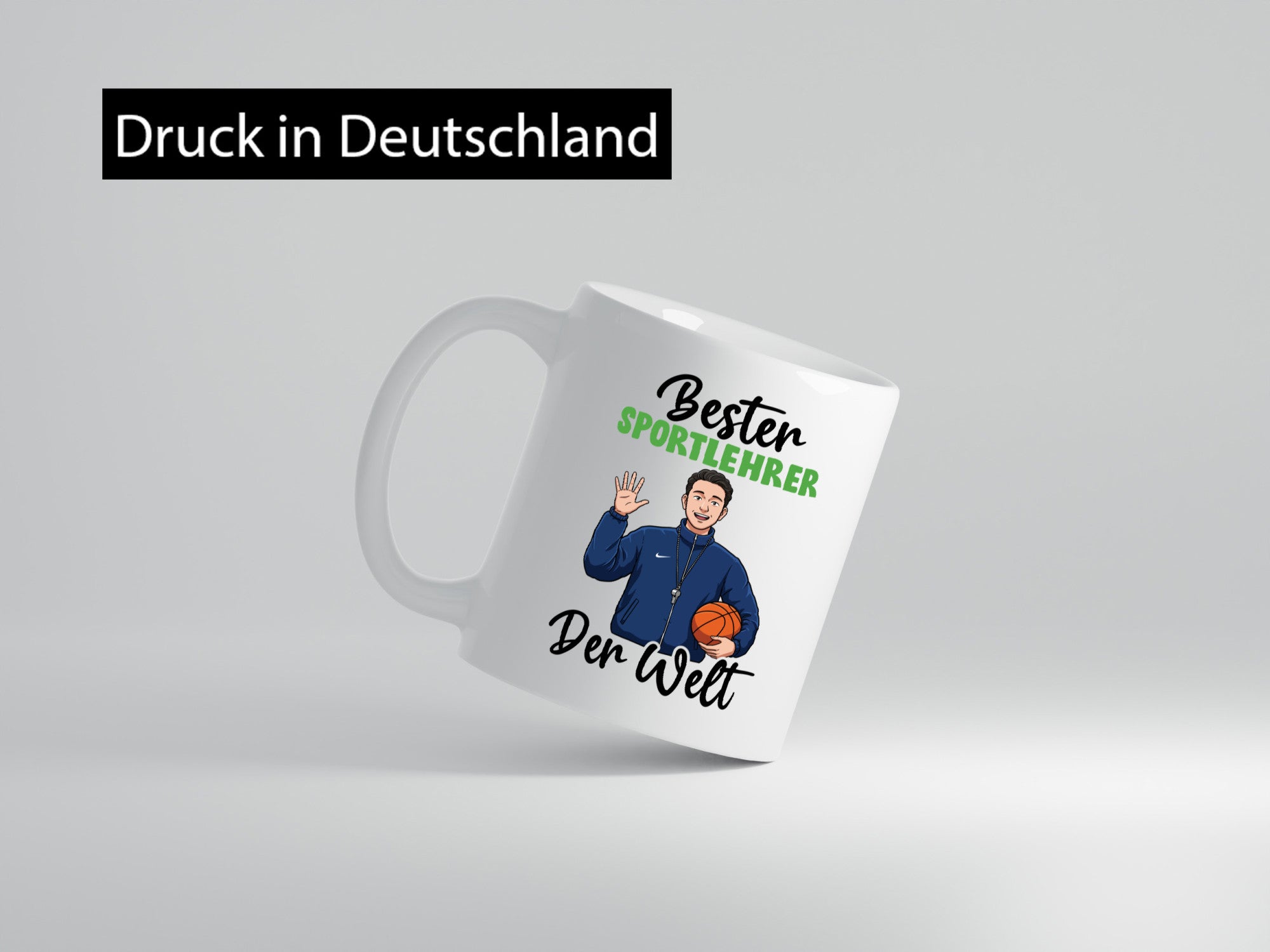 Bester Sportlehrer | Lehrer Sport v2 Geschenkidee Humor Tasse