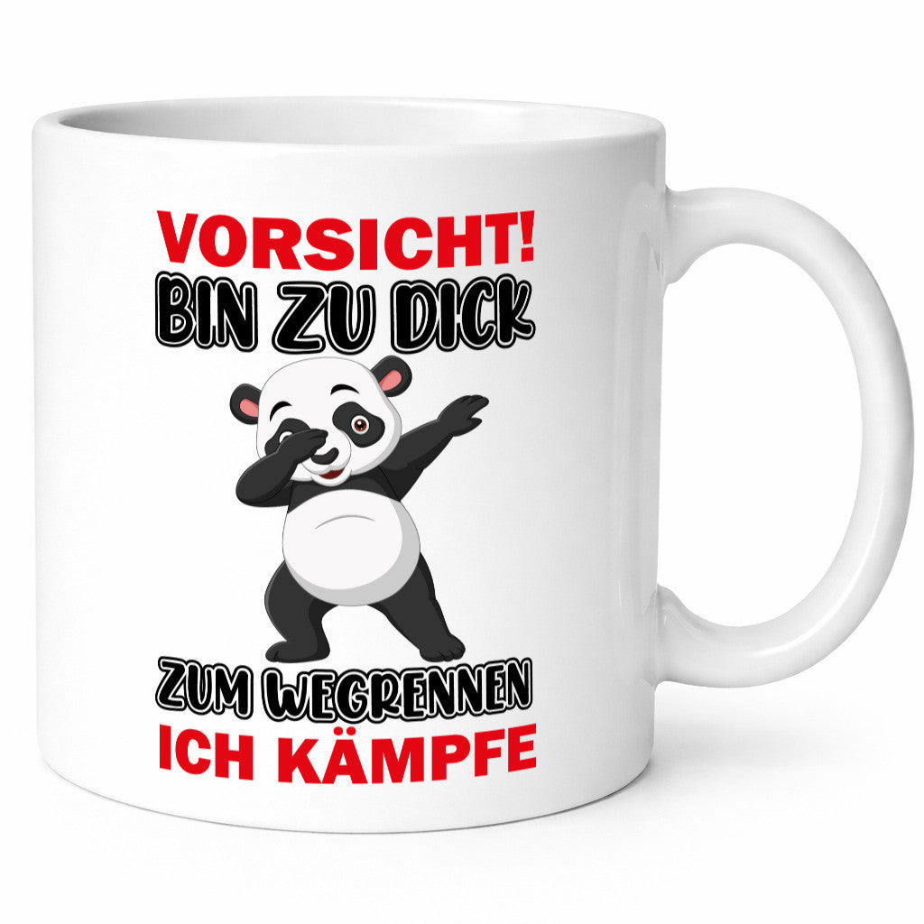 Ich bin ein Kämpfer Geschenk Humor Geschenkidee lustiger Spruch Tasse