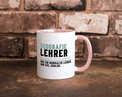 Geographielehrer | Lehrer Unterricht Lieblingslehrer lustiger Spruch Geschenk