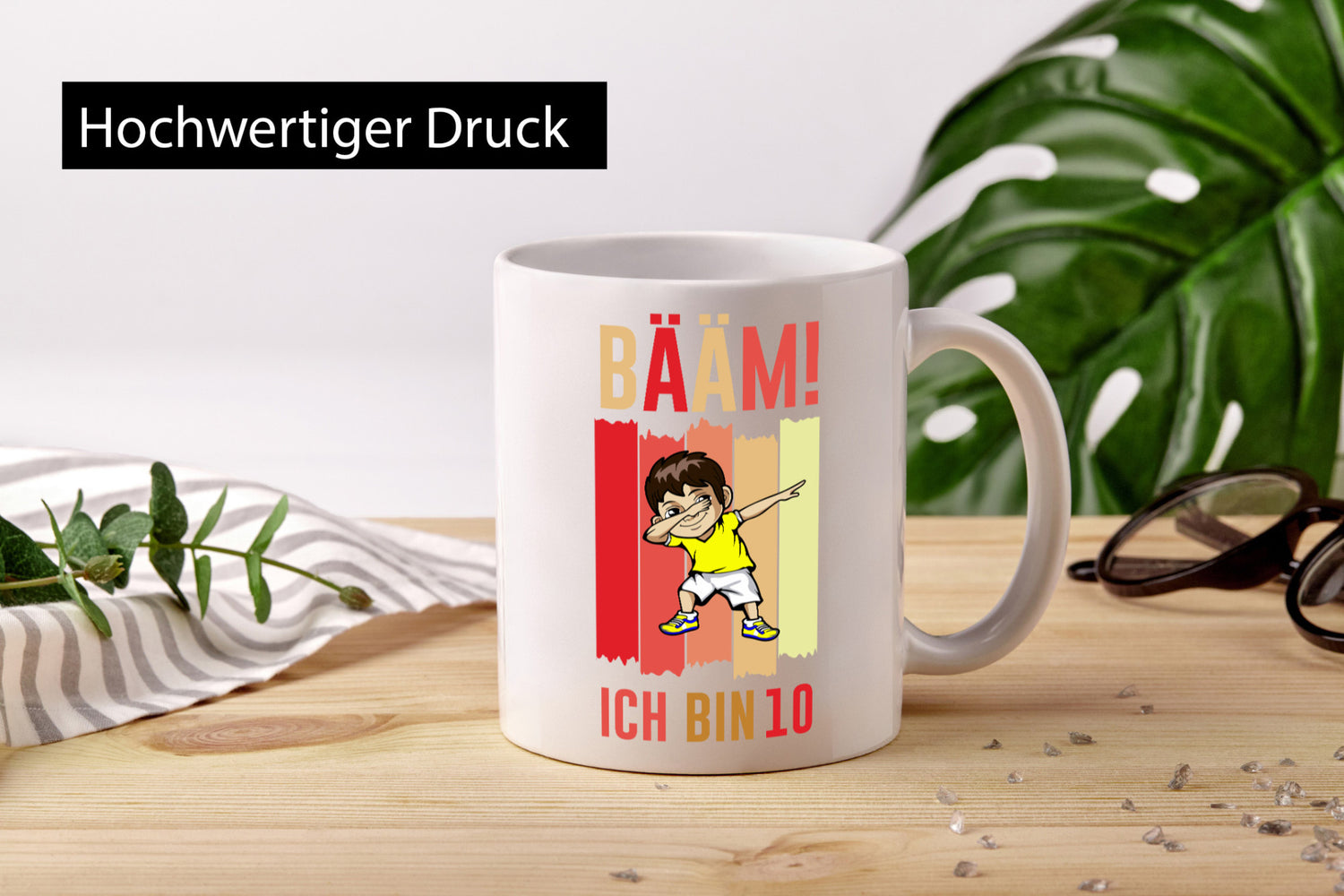 10. Geburtstag | 10 Jahre Bääm ich bin lustiger Spruch Geschenk Geschenkidee